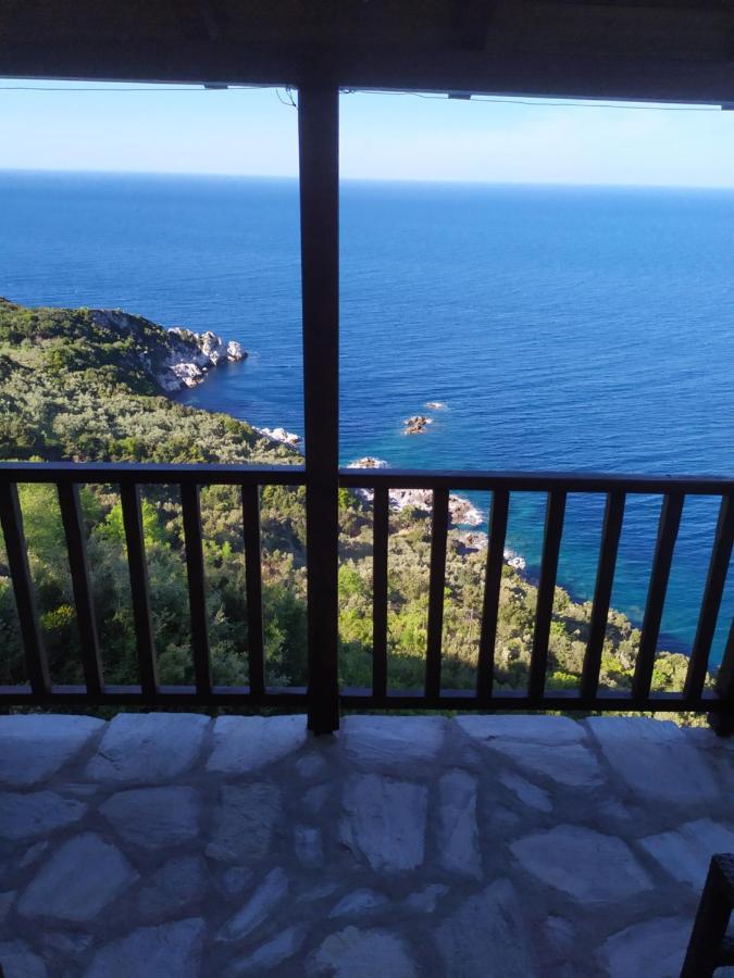 Triple Studio Room With The Most Beatifull View In Mylopotamos Tsagarada Exteriér fotografie
